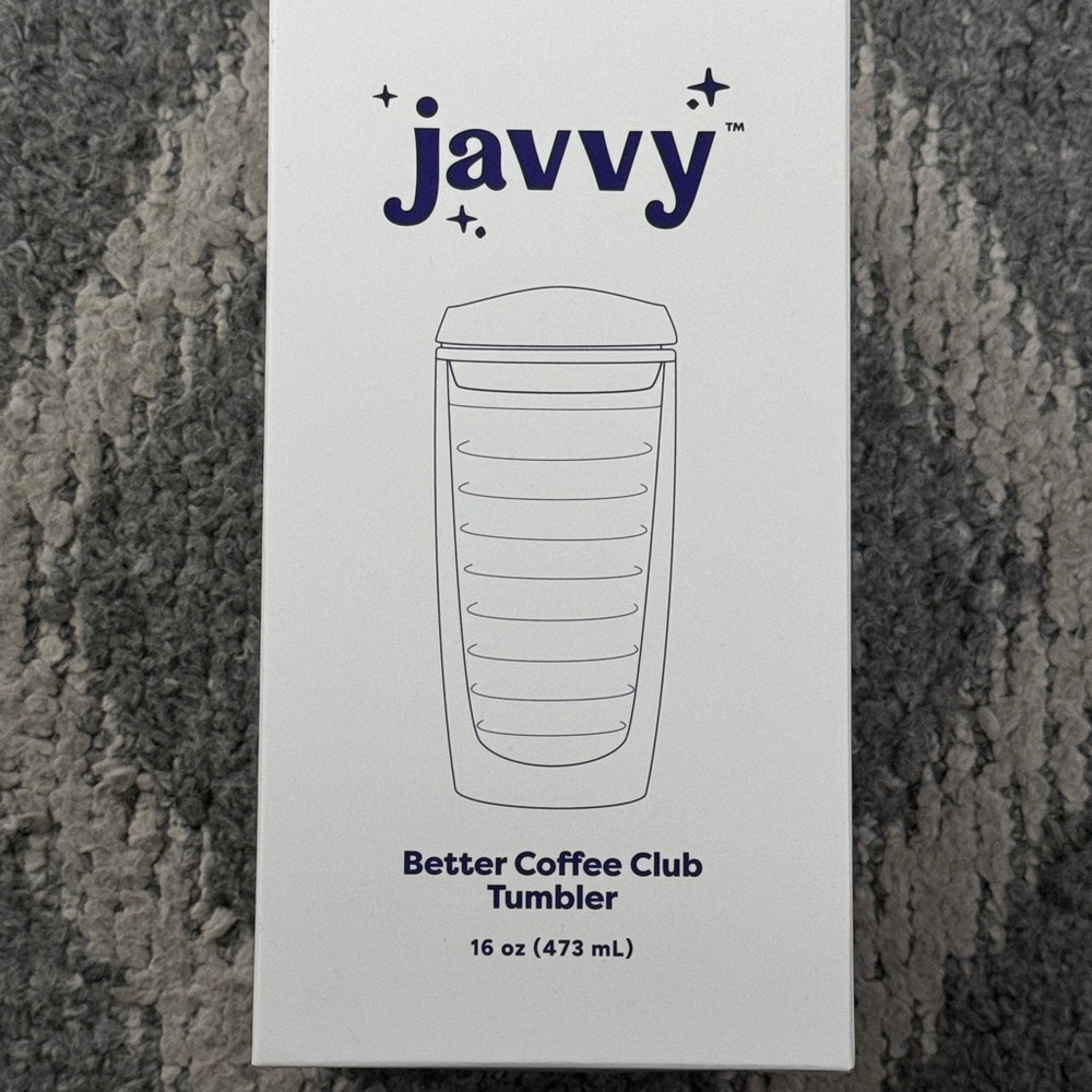White Better Coffee Club Tumbler